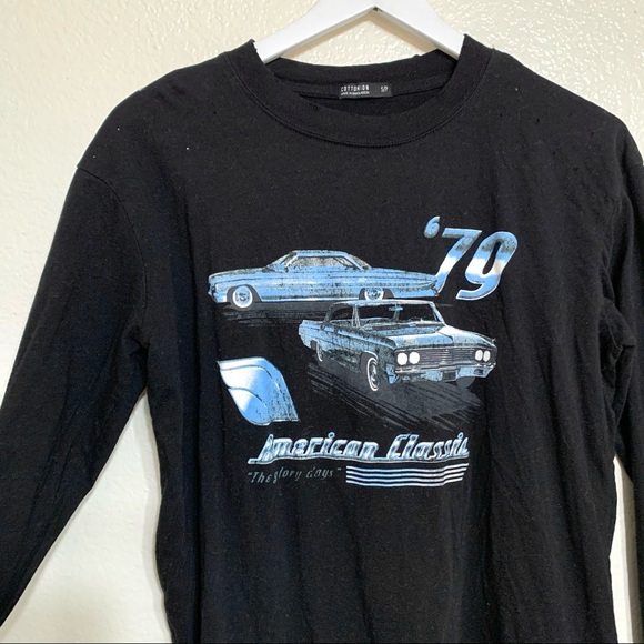 Cotton On Vintage Black Car Graphic T-shirt - Picture 3 of 10